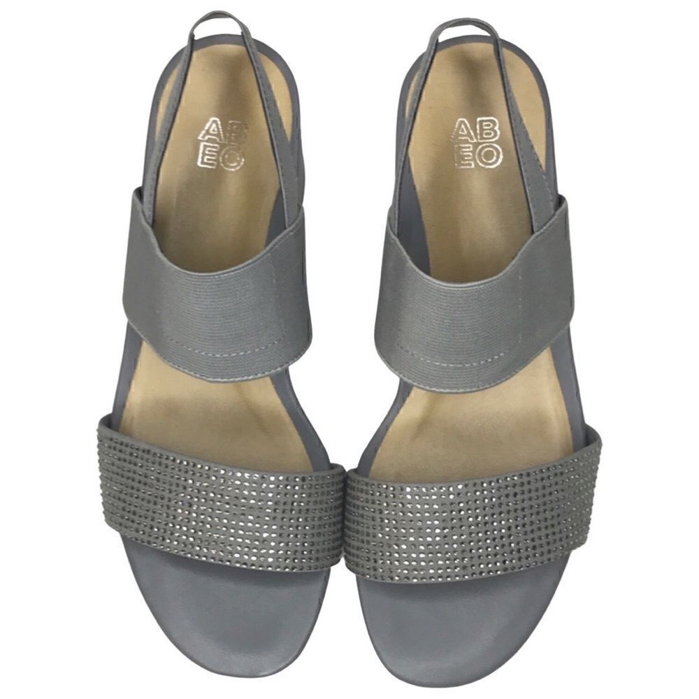 Abeo NWOT Kirby Gray Sandals 
Women’s Size 8 N
